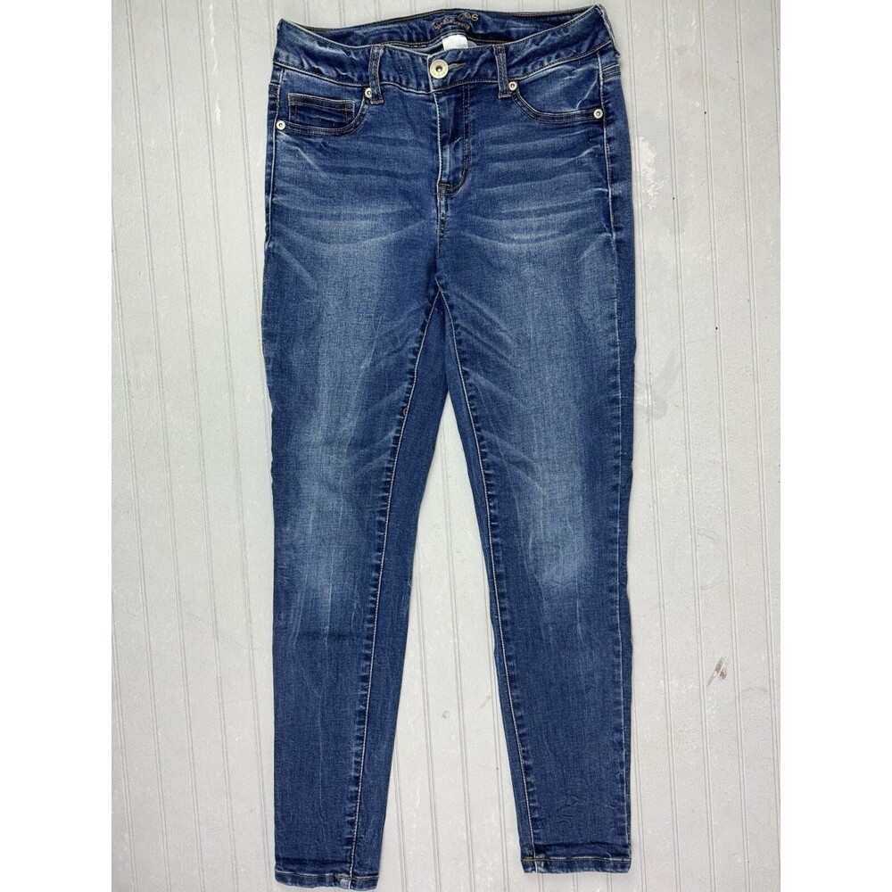 Maurices Size S Womens High Rise Jegging Jeans Stretch Med Wash